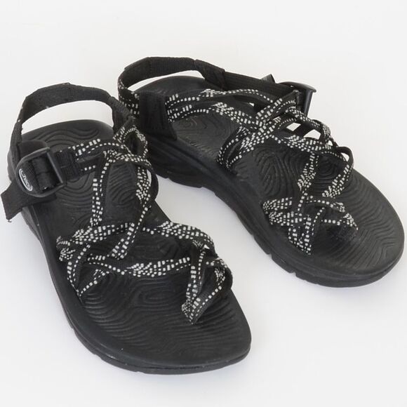 Chaco Z/Volv X2 Sandal - Dappled Black Women's 6 - Picture 2 of 7